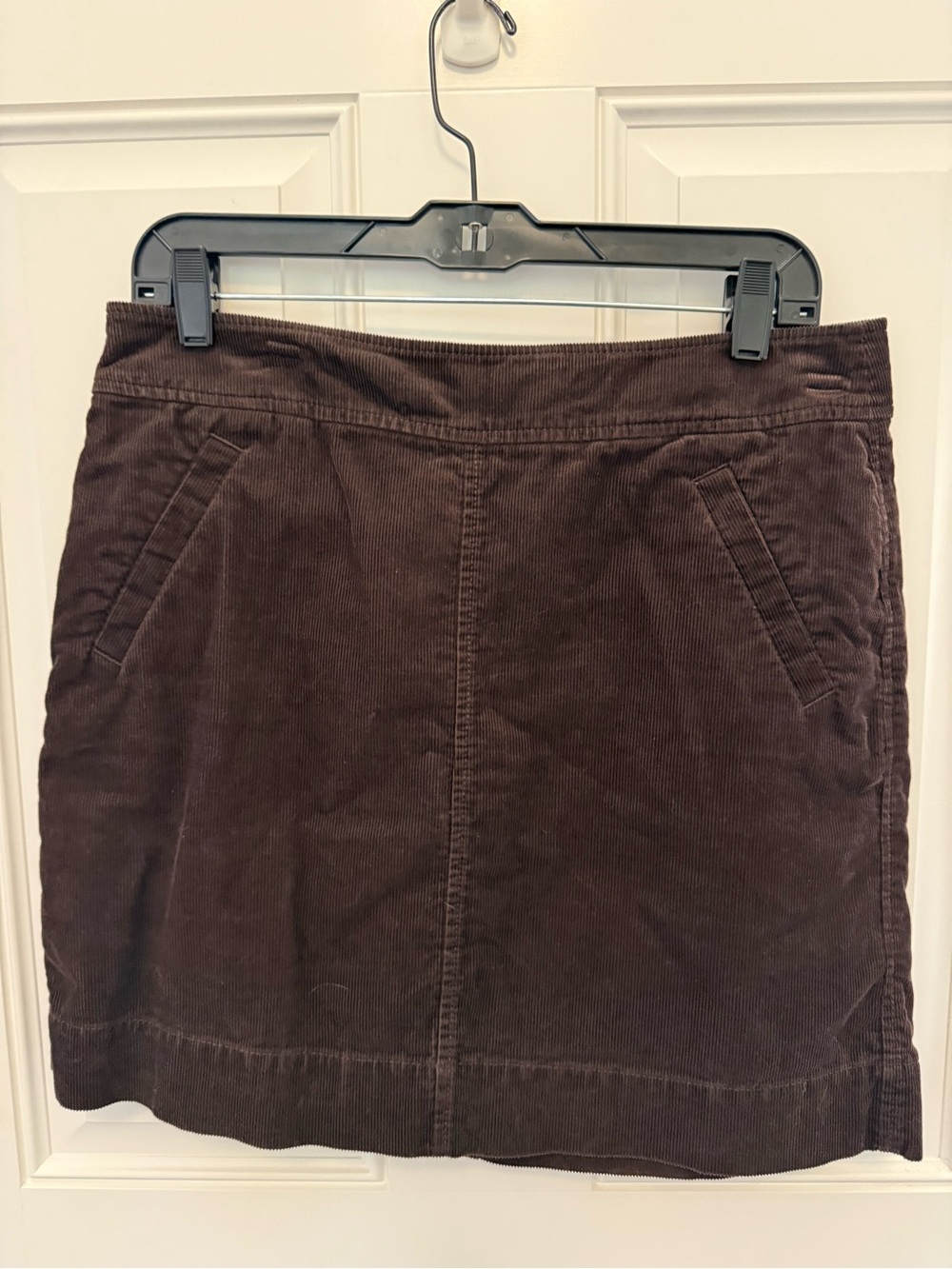 LOFT Brown Corduroy Mini Skirt